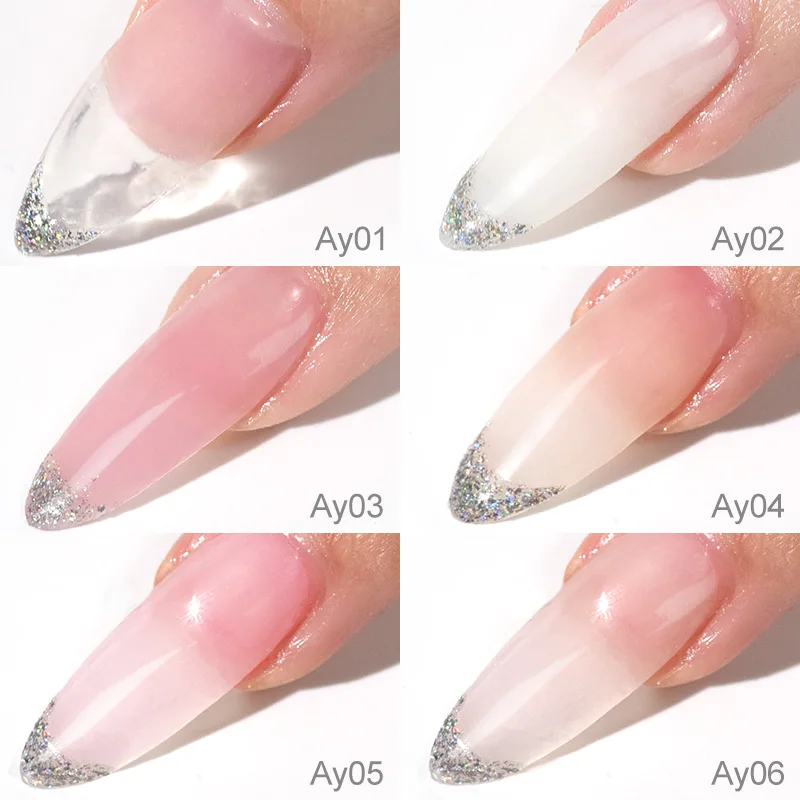 CANNI Gel UV Sculpture Ongles 30g - Tenue 4 Semaines, 6 Couleurs Disponibles