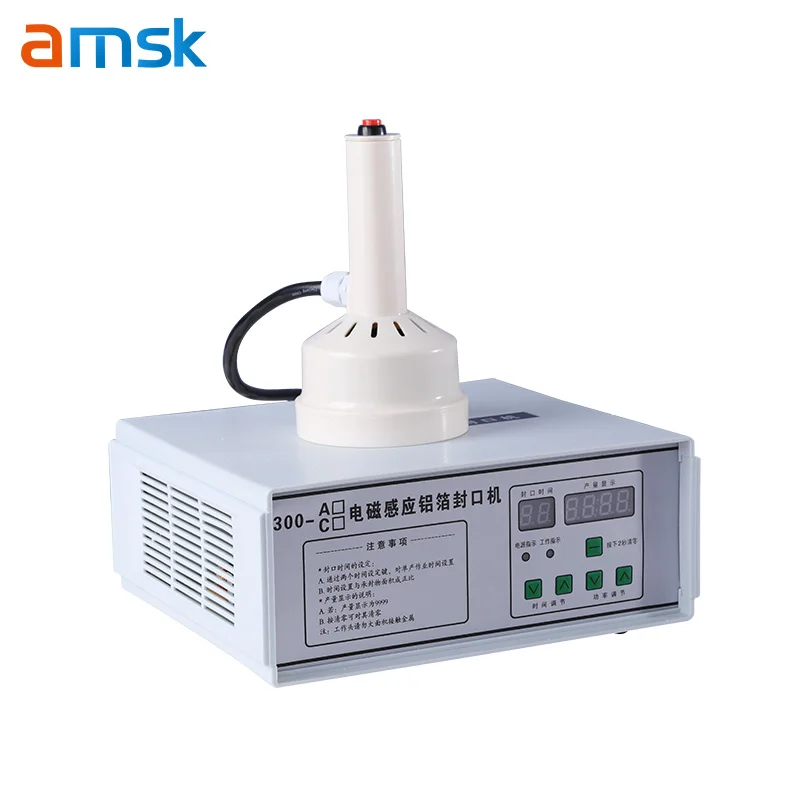 Machine de Scellage Manuel à Induction pour Bouteilles – Semi-Auto 220V | AMSK