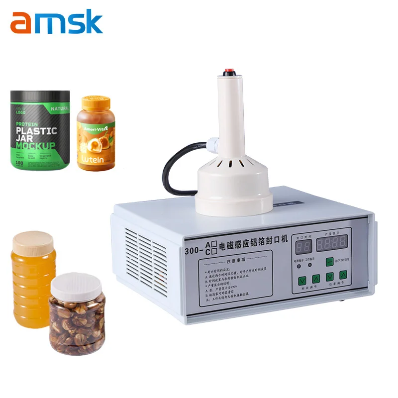 Machine de Scellage Manuel à Induction pour Bouteilles – Semi-Auto 220V | AMSK