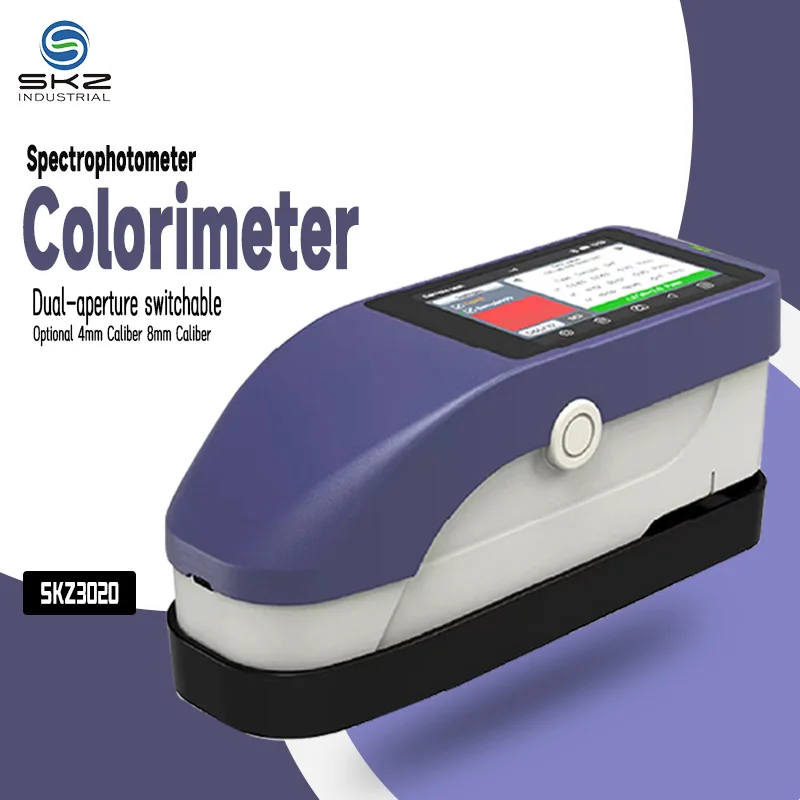 Spectrophotomètre Portable SKZ-SY3020 – Scanner Couleur Précis pour Peinture Auto & Textile
