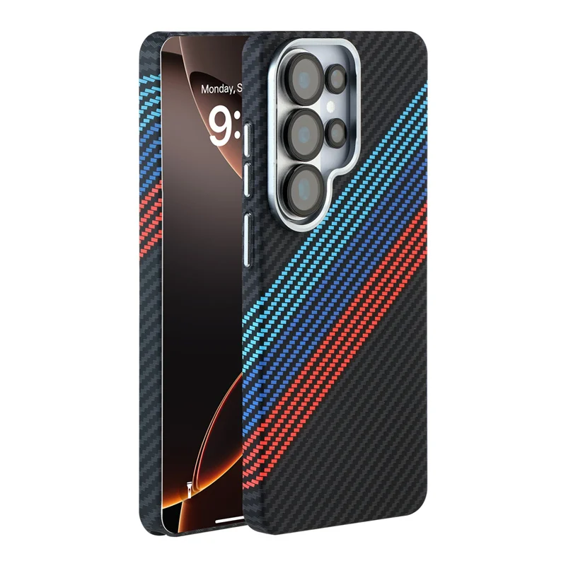 Coque Fibre de Carbone Samsung Galaxy S24/S25/S26 Ultra – Magnétique & Antichoc