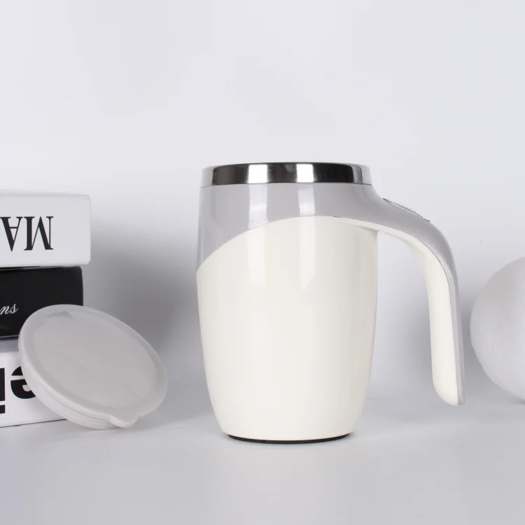 Tasse Automatique Magnétique eMerit 400ml – Mélange Sans Effort, Rechargeable & Stylée