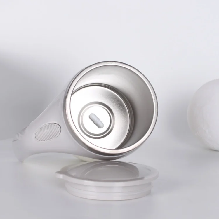 Tasse Automatique Magnétique eMerit 400ml – Mélange Sans Effort, Rechargeable & Stylée