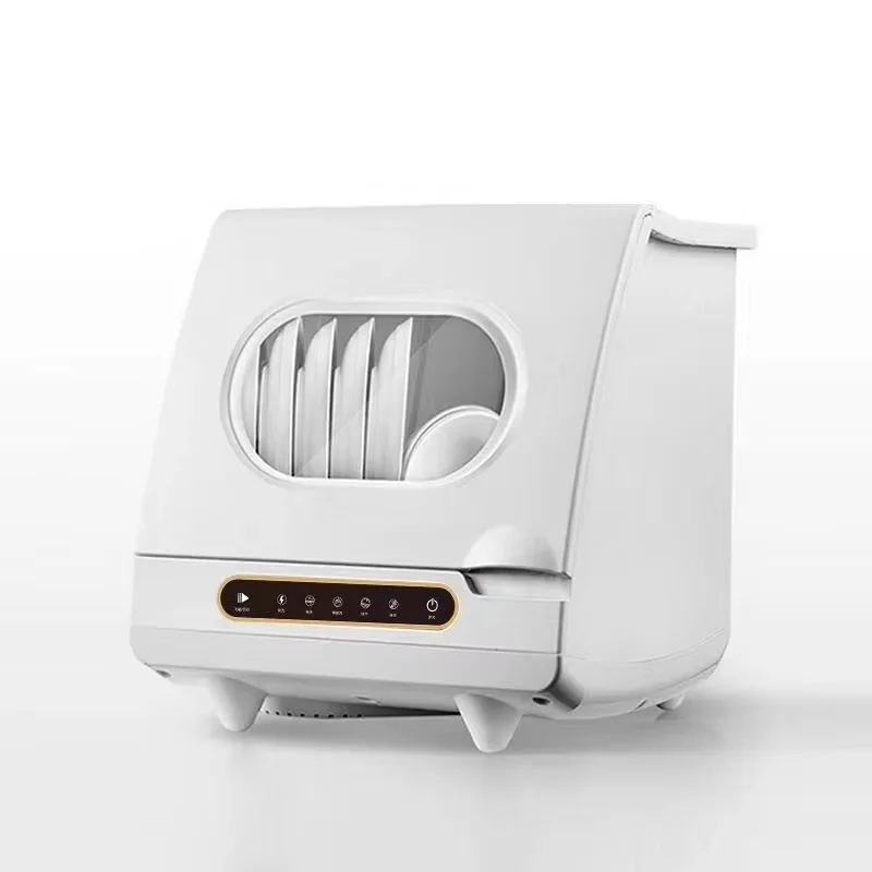 Mini Lave-Vaisselle Compact de Comptoir – Désinfection Vapeur 5★ | 1200W | Ultra Silencieux