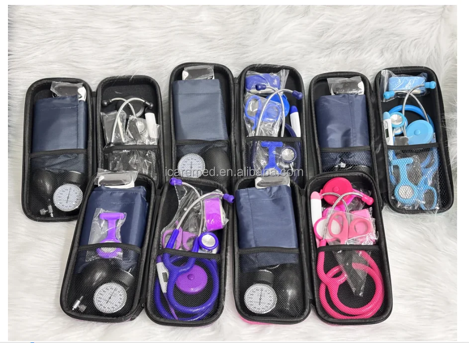 Kit de Diagnostic Médical Complet - Stéthoscope, Otoscope, Lampe Stylo | Certifié CE