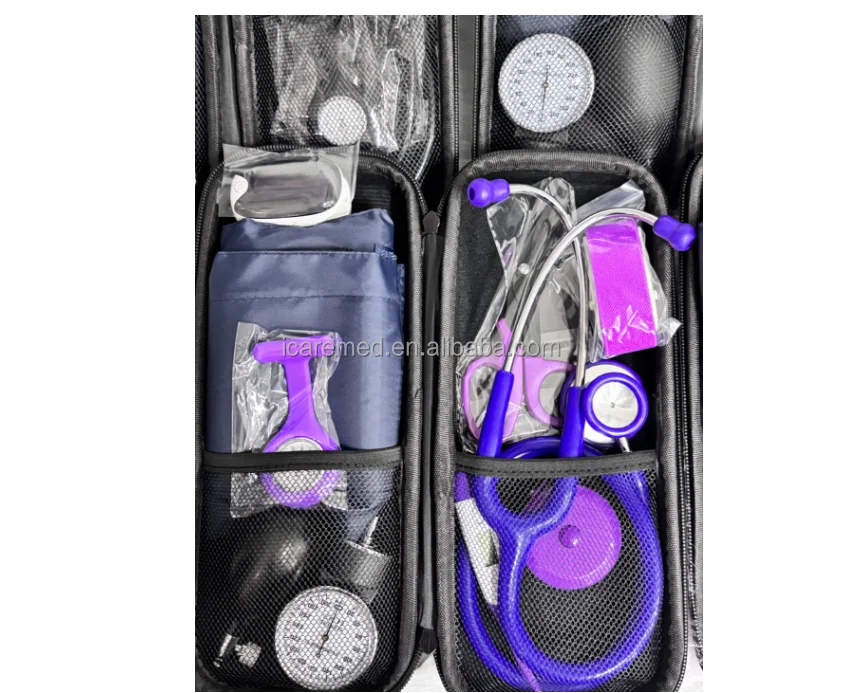 Kit de Diagnostic Médical Complet - Stéthoscope, Otoscope, Lampe Stylo | Certifié CE