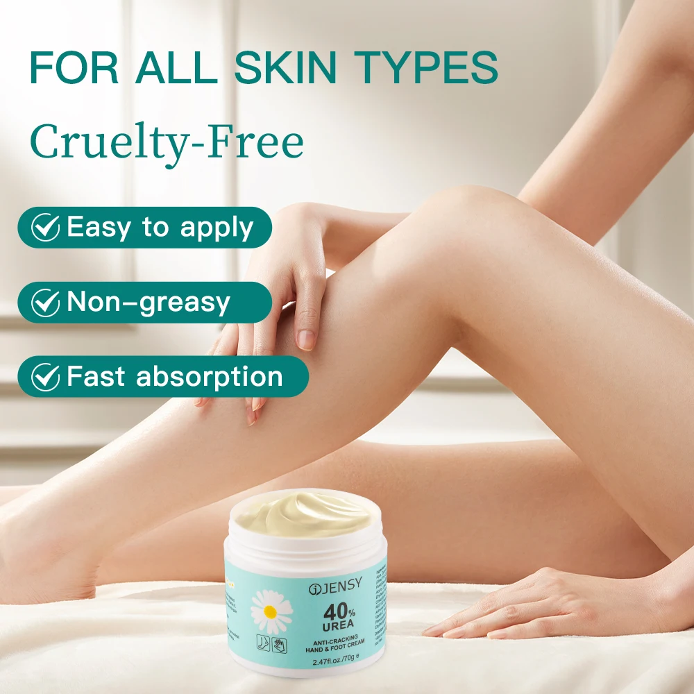 Crème Pieds Talons Fendillés 40% Urée – Exfoliante Réparatrice & Hydratante 70g