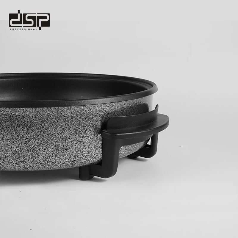 Poêle Électrique DSP 1500W – Antiadhésif, Couvercle Verre & Température Réglable 7,5L