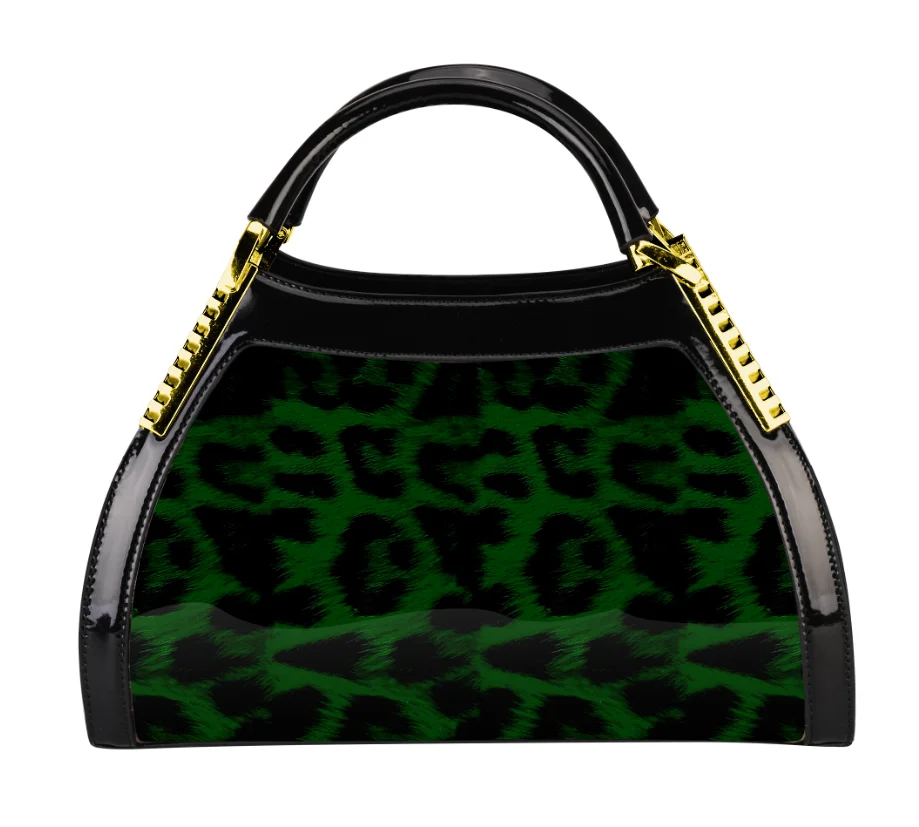 Sac à main femme élégant en cuir PU brillant – Grande capacité, imperméable et pliable