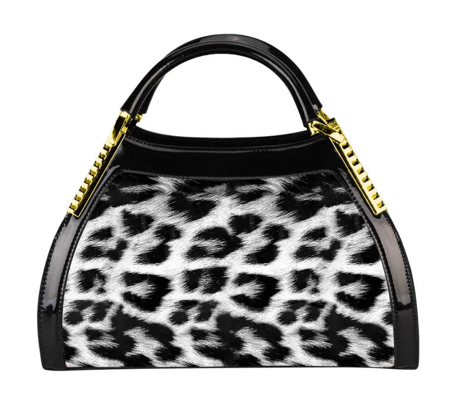 Sac à main femme élégant en cuir PU brillant – Grande capacité, imperméable et pliable