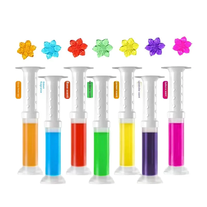 Gel Désodorisant WC 14 Fleurs 75ml – Nettoyant Parfumé Salle de Bain
