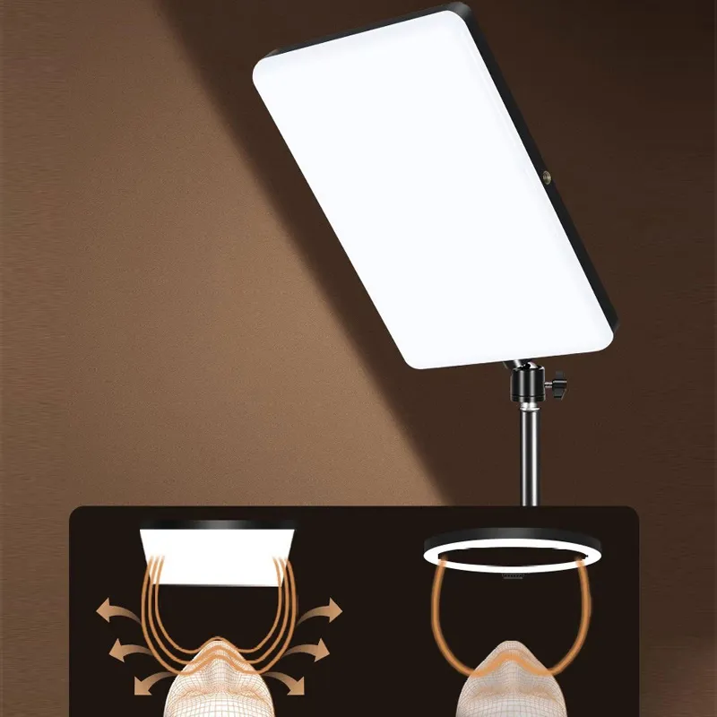 Lampe LED Professionnelle Bicolore 60W avec Télécommande – Éclairage Studio Photo, Vidéo YouTube, Maquillage et Live Stream