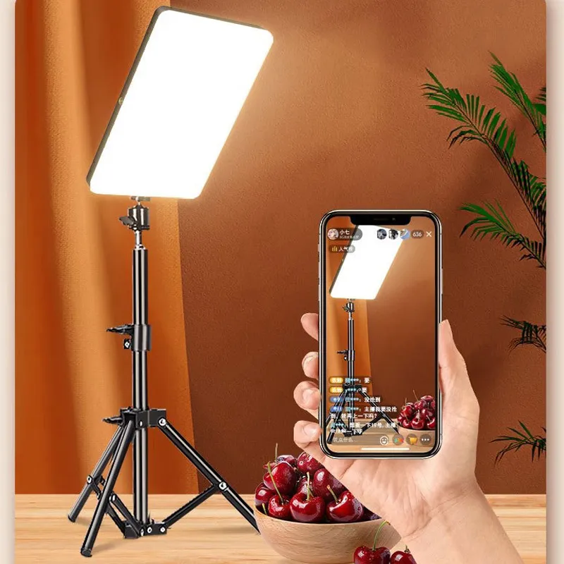 Lampe LED Professionnelle Bicolore 60W avec Télécommande – Éclairage Studio Photo, Vidéo YouTube, Maquillage et Live Stream