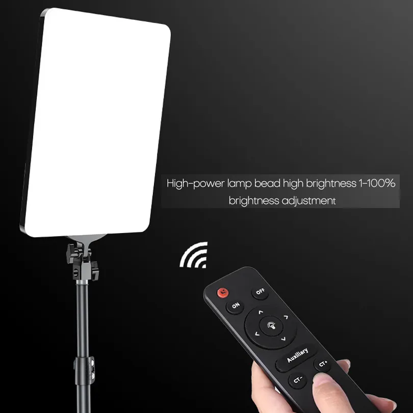Lampe LED Professionnelle Bicolore 60W avec Télécommande – Éclairage Studio Photo, Vidéo YouTube, Maquillage et Live Stream