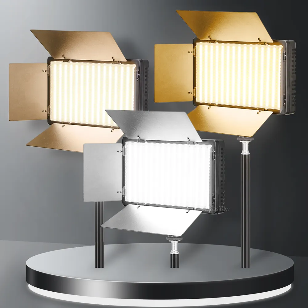 Panneau LED Professionnel ZSYB P700 – Éclairage Studio 35W Dimmable 2700K-6500K Haute Luminosité, sur Batterie Rechargeable