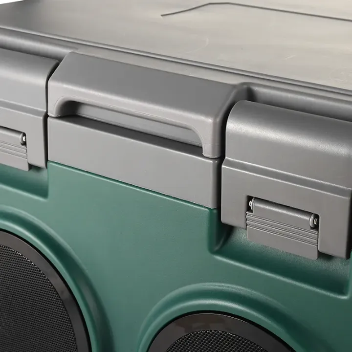 Glacière isotherme 21L avec haut-parleur Bluetooth intégré – Transportable, robuste et multifonction