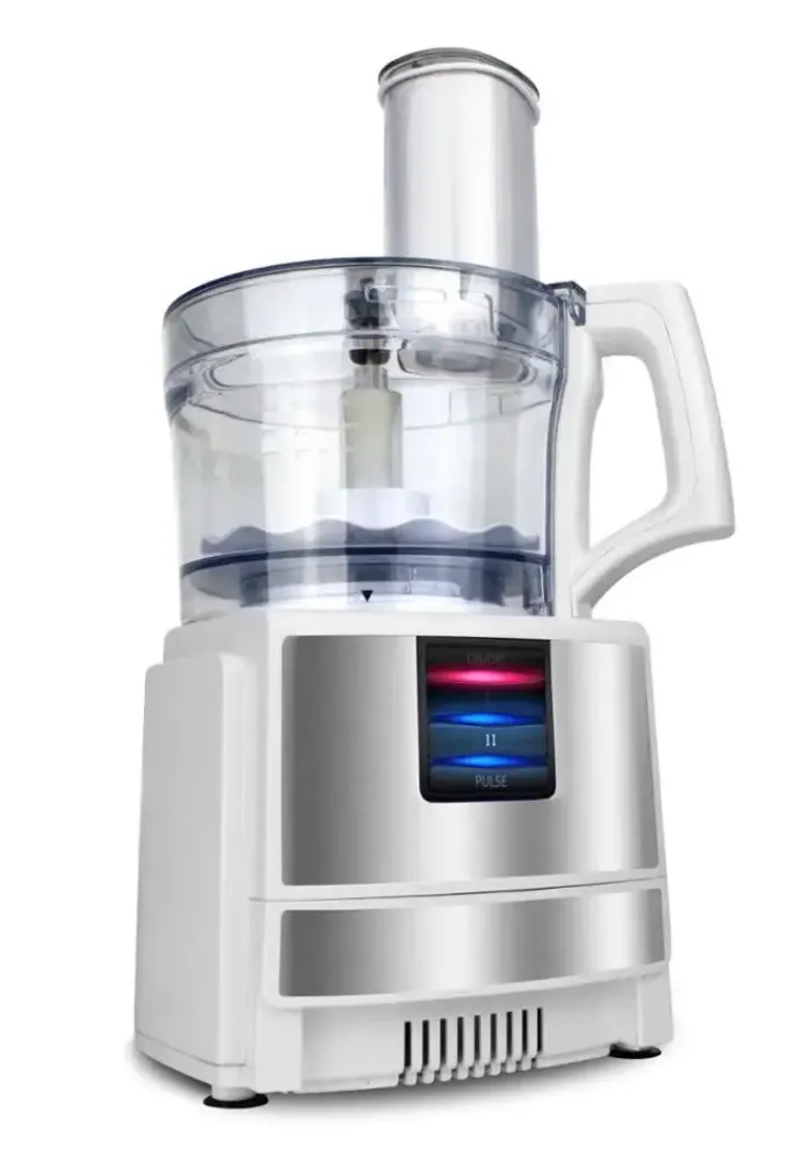 Robot multifonction 550W – Découpe, mixage, pétrissage et broyage – Capacité 1,5L avec accessoires complets