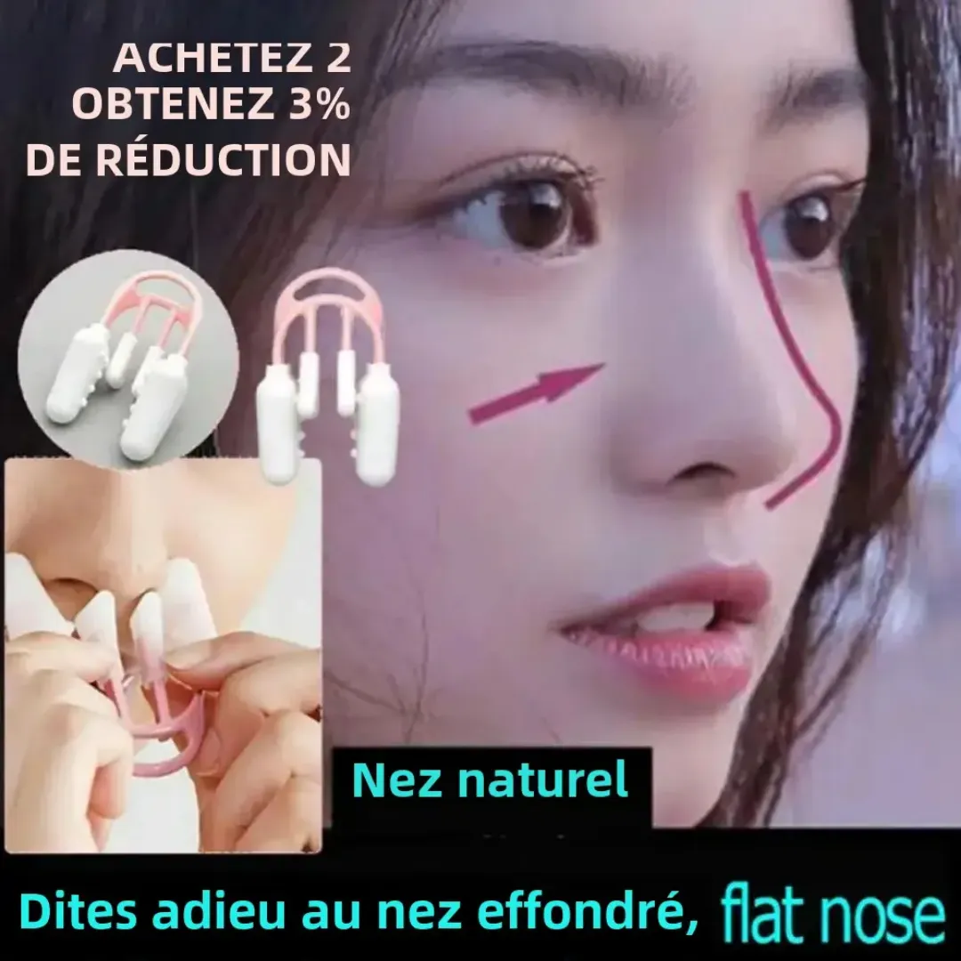 Pince Correctrice de Nez – Outil Beauté pour Redessiner et Affiner le Nez
