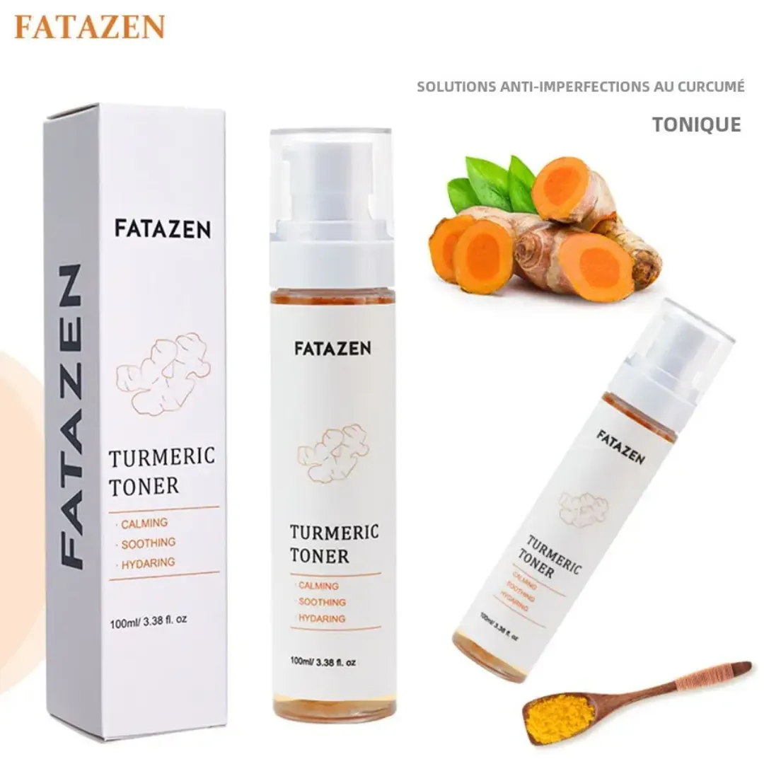 Fatazen Turmeric Toner – Éclat Naturel & Peau Unifiée