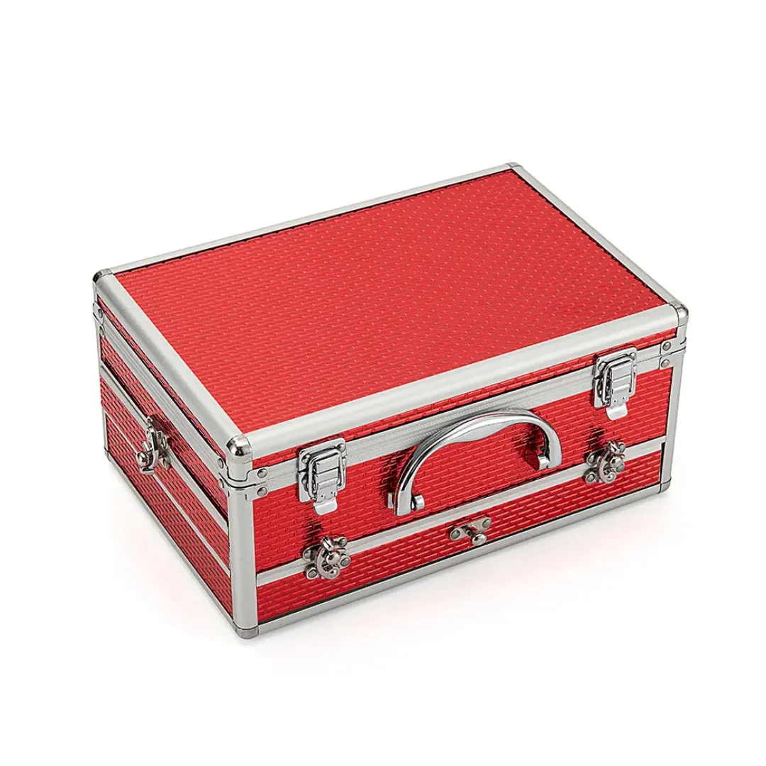 Mallette de Maquillage Complète – Kit Professionnel Tout-en-Un pour Teint, Yeux, Lèvres et Ongles