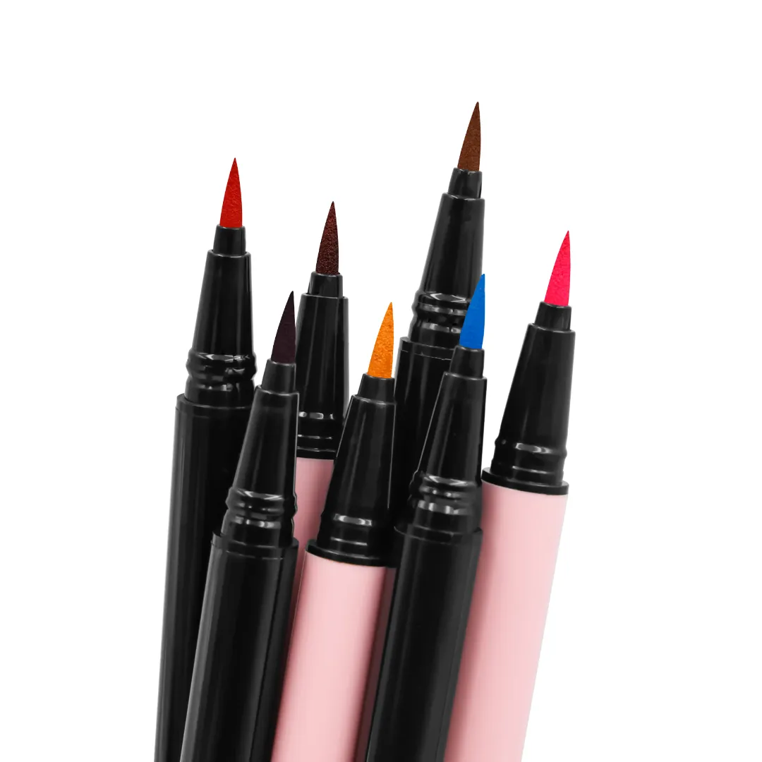 Stylo de Maquillage 4 en 1 – Eyeliner Liquide Waterproof Longue Durée 48 couleur – Vegan et Personna