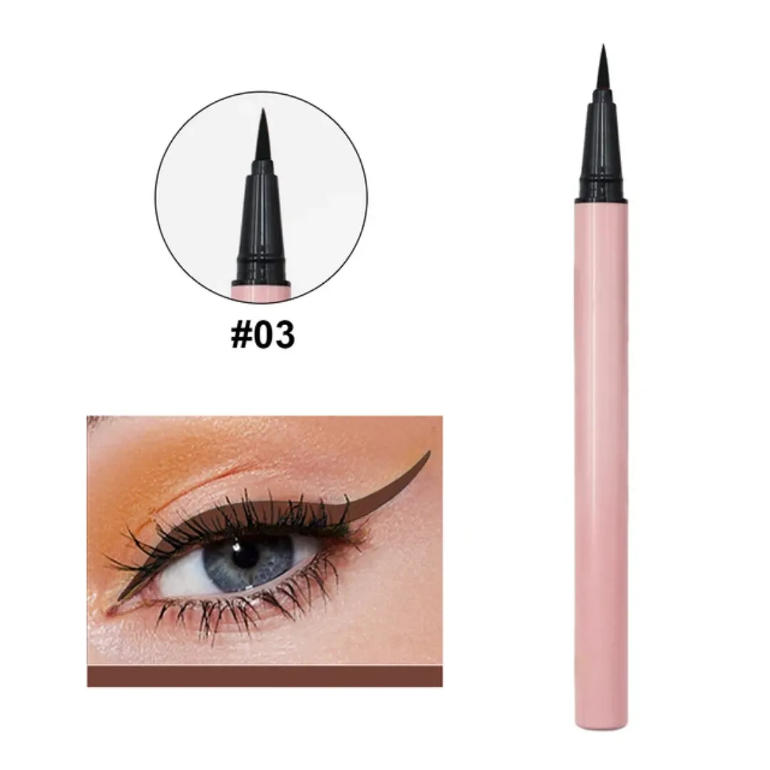Stylo de Maquillage 4 en 1 – Eyeliner Liquide Waterproof Longue Durée 48 couleur – Vegan et Personna