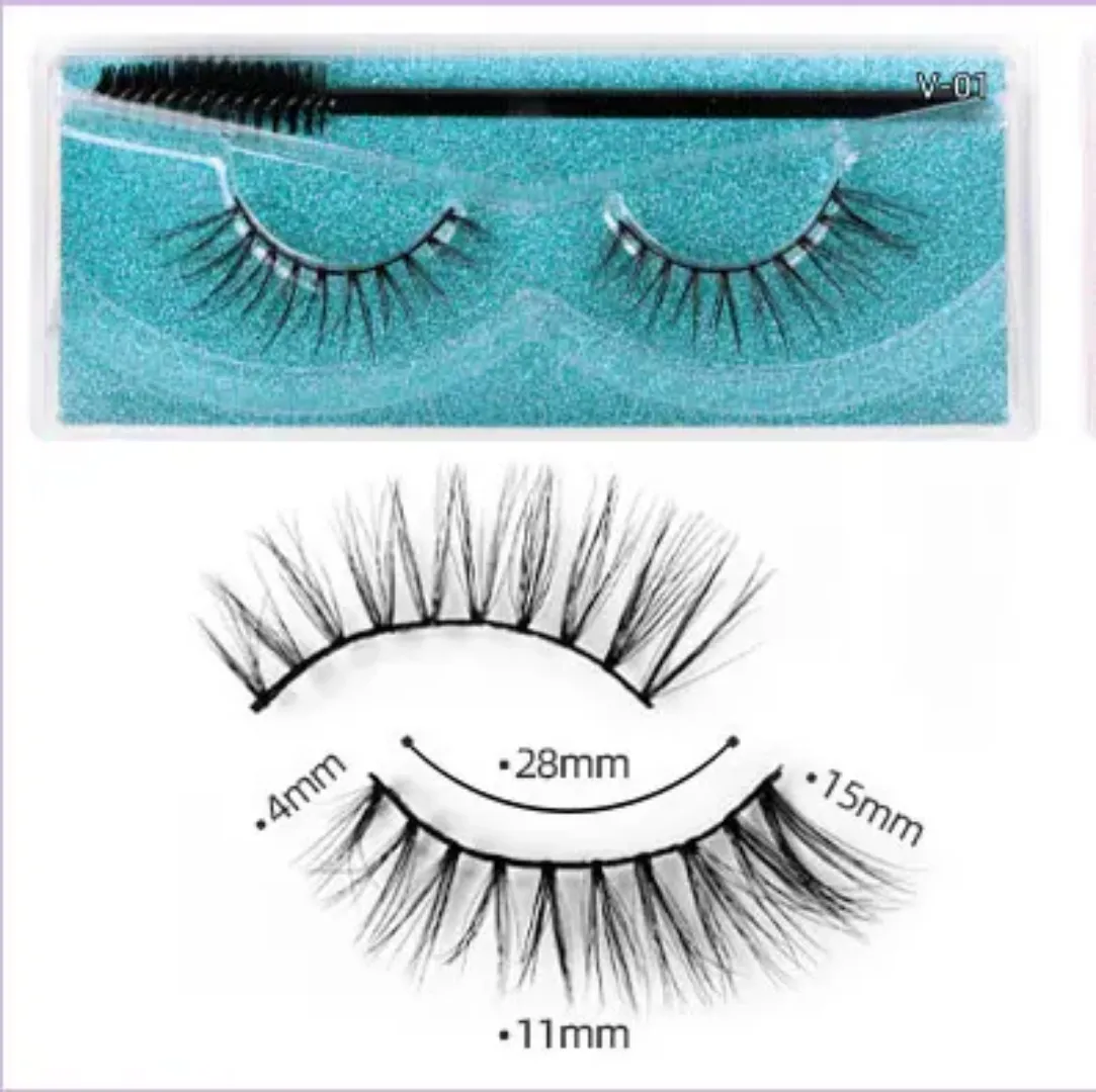 Cils Magnétiques de Haute Qualité avec Eyeliner – Coffret Personnalisé, Effet Glamour et Longue Tenu