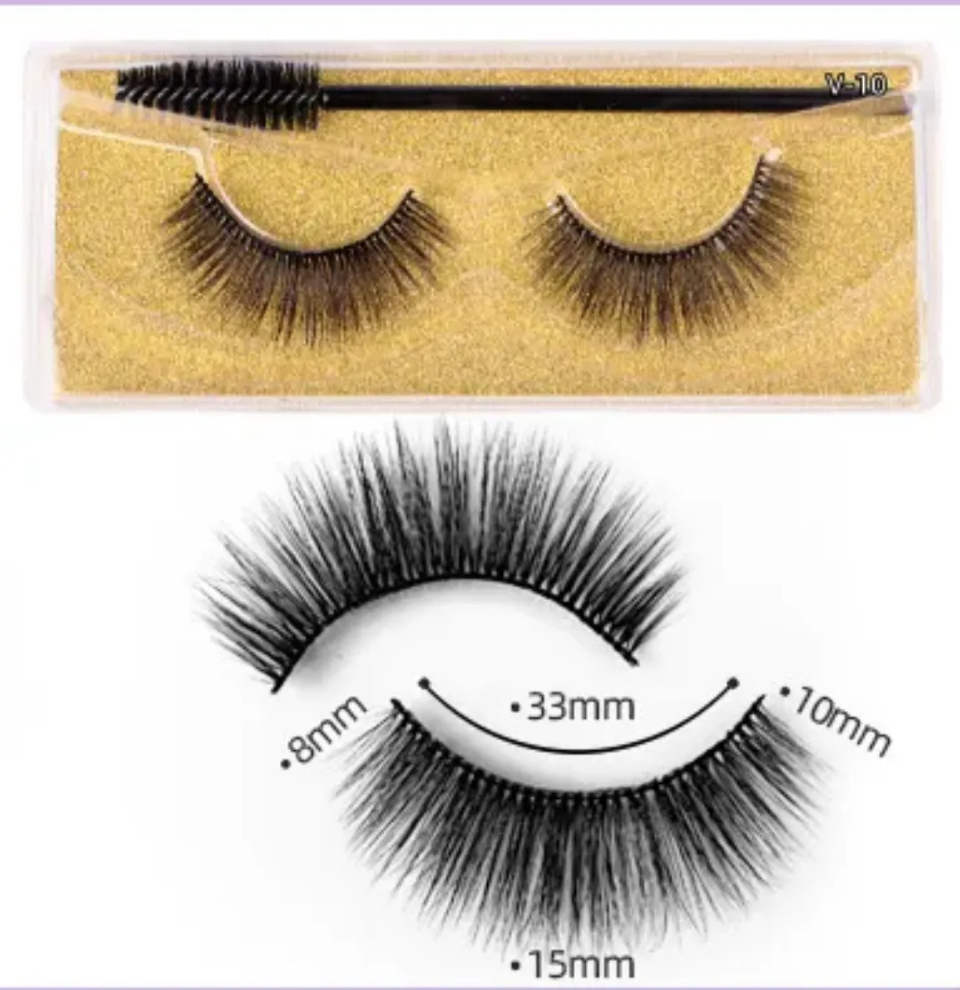Cils Magnétiques de Haute Qualité avec Eyeliner – Coffret Personnalisé, Effet Glamour et Longue Tenu