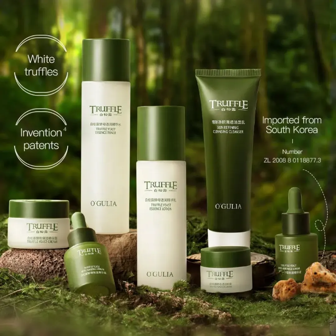 Ensemble de Soins Visage au Tubercule Magnatum – Hydratant, Anti-rides, Nourrissant & Éclat Naturel