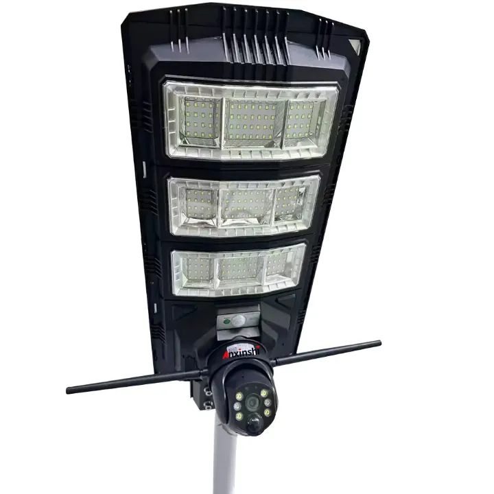 Caméra Solaire 4G V380 Pro avec Éclairage LED - 18000 mAh, Étanche, Vision Nocturne, Surveillance Extérieure Sans Fil