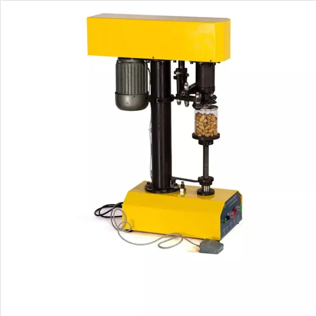 Scelleuse Électrique Automatique de Canettes/Boîtes rondes - 10 à 20 Cans/Minute - Diamètre 38-120 mm - Hauteur 38-200 mm - 220V / 110V