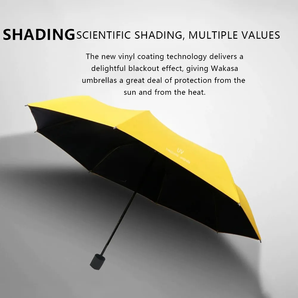 Parasol Compact Anti-UV Haute Protection – Pliable et Ultra Léger pour Hommes et Femmes