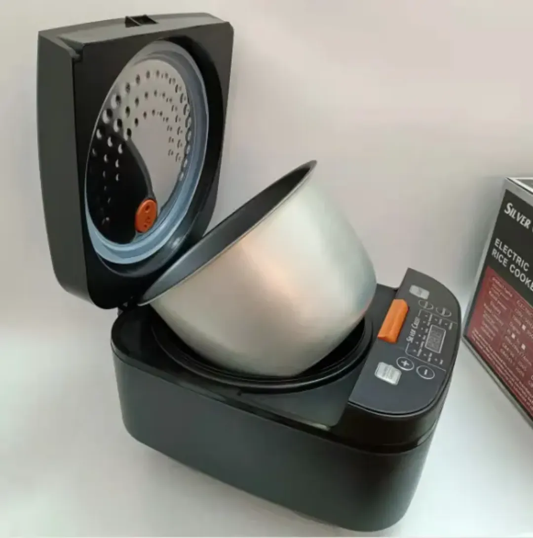 Cuiseur à Riz Électrique Intelligent 5L – Écran Tactile LCD, Revêtement Antiadhésif