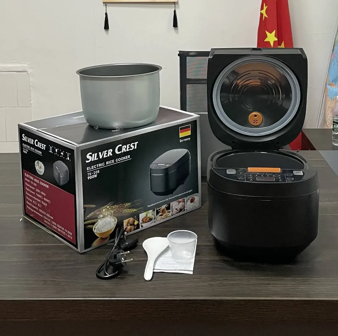 Cuiseur à Riz Électrique Intelligent 5L – Écran Tactile LCD, Revêtement Antiadhésif