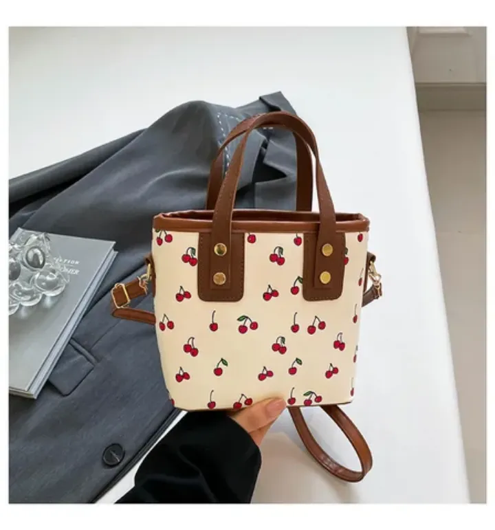 2025 été à la mode grande capacité bandoulière seau sac PU matériel Polyester à la mode