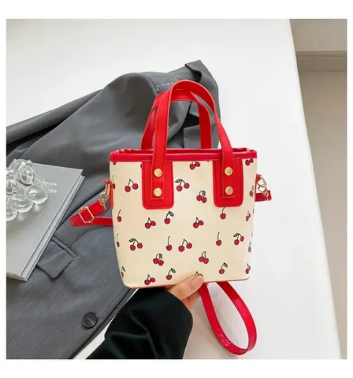 2025 été à la mode grande capacité bandoulière seau sac PU matériel Polyester à la mode