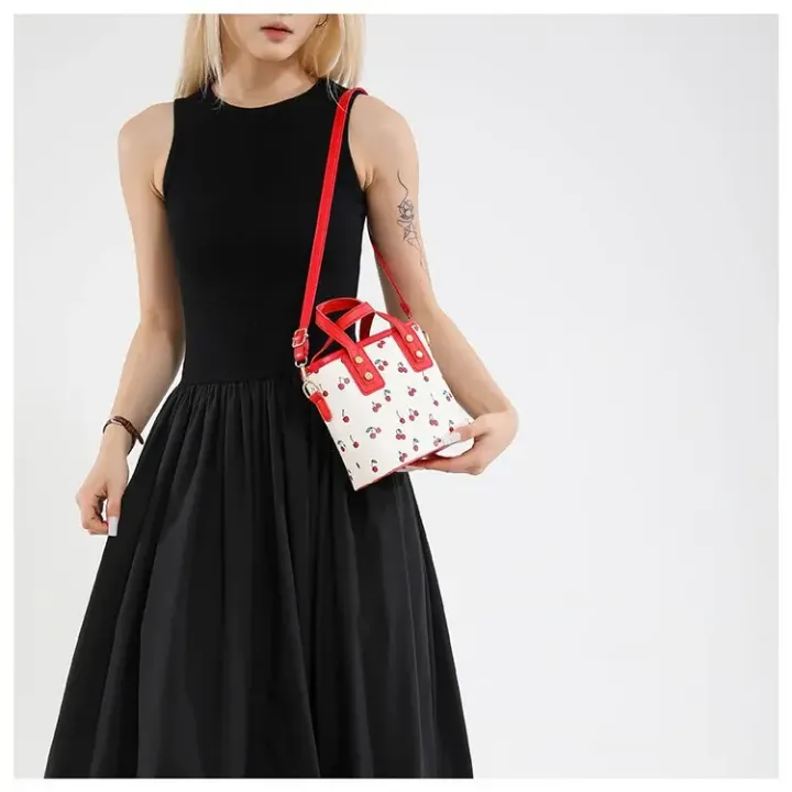 2025 été à la mode grande capacité bandoulière seau sac PU matériel Polyester à la mode