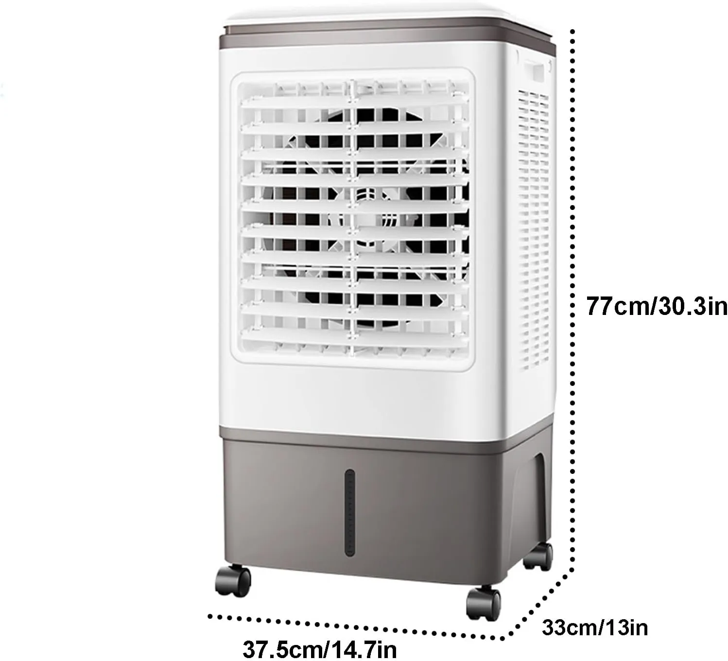 Climatiseur Évaporatif Mobile GL-5000 – 3 Vitesses, 25L, 150W – Refroidisseur d’Air Puissant 5000 m³/h