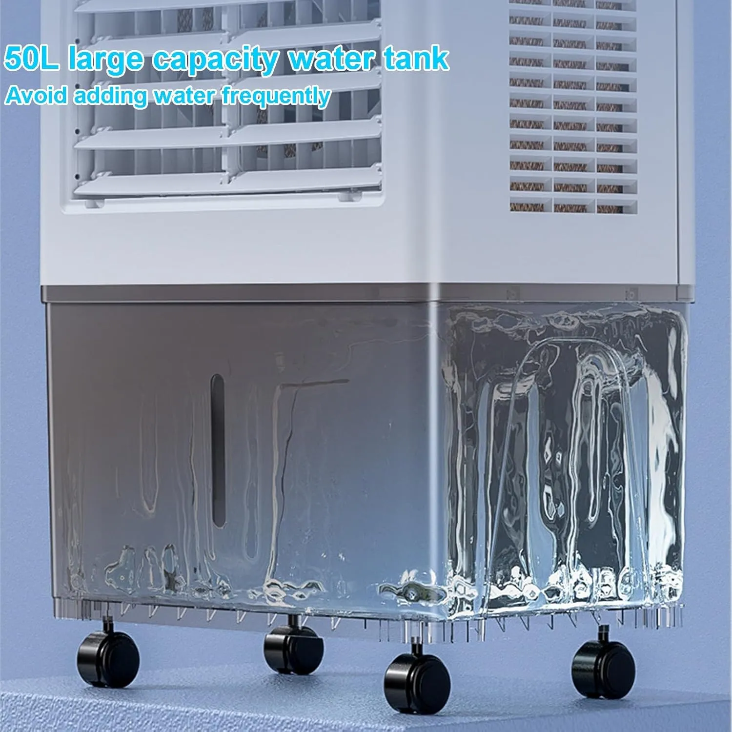 Climatiseur Évaporatif Mobile GL-5000 – 3 Vitesses, 25L, 150W – Refroidisseur d’Air Puissant 5000 m³/h