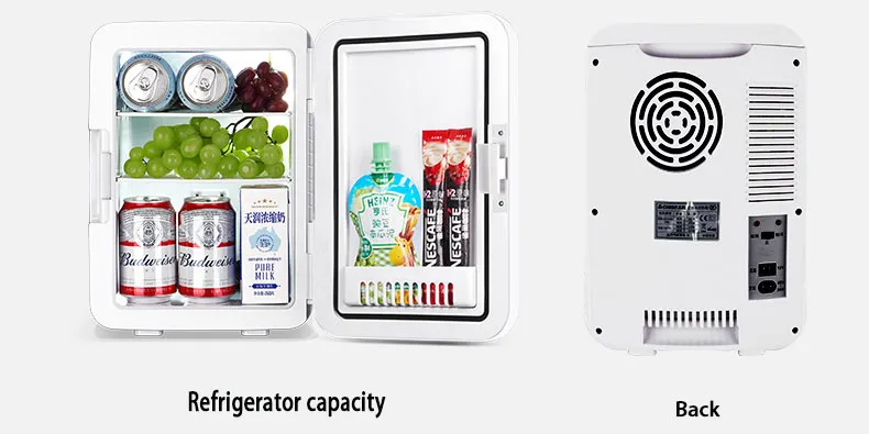 Mini Réfrigérateur Portable 9L – 12V / 220V – Stockage Médical, Cosmétiques ou Boissons – Compact et Durable