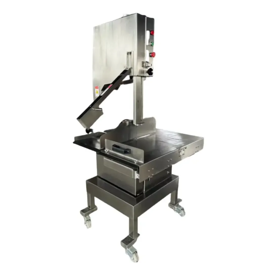 Scie Électrique Professionnelle HR-280 pour Viande et Os - 1500W - Lame 1770mm - Acier Inoxydable