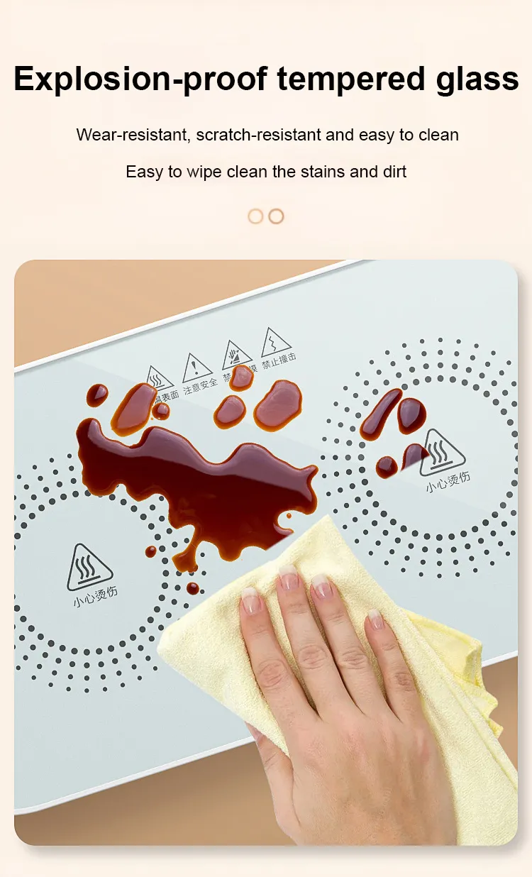 Plaque Chauffante Intelligente pour Cuisine – Planche Isolante Multifonction pour Réchauffer les Aliments