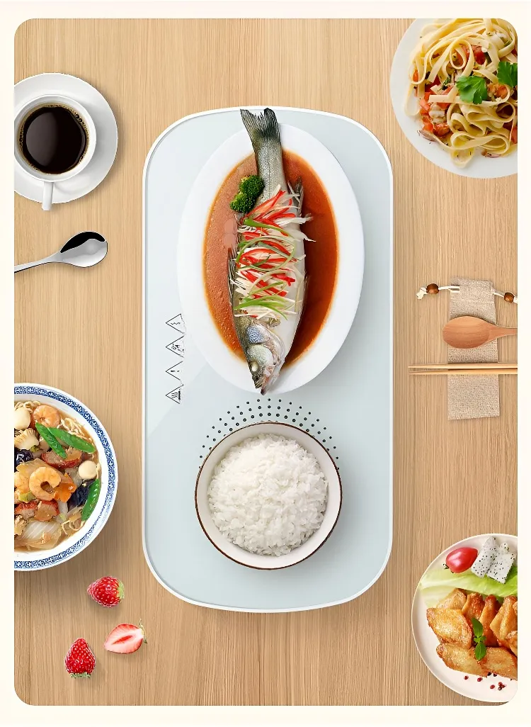 Plaque Chauffante Intelligente pour Cuisine – Planche Isolante Multifonction pour Réchauffer les Aliments