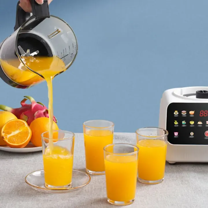 Blender Chauffant Multifonction 1800 ml – Machine à Lait de Soja, Jus, Soupes et Smoothies Automatiques