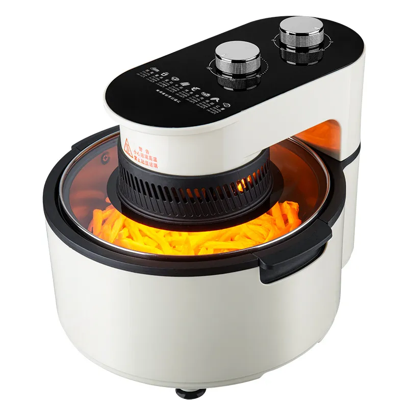 Friteuse à Air Silver Crest 10L – Cuisson Saine Sans Huile, 6800W Haute Performance