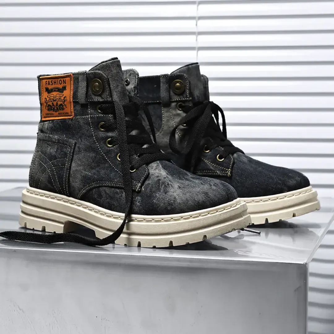 Bottes de randonnée en jean pour homme – Antidérapantes, respirantes et résistantes à l'usure