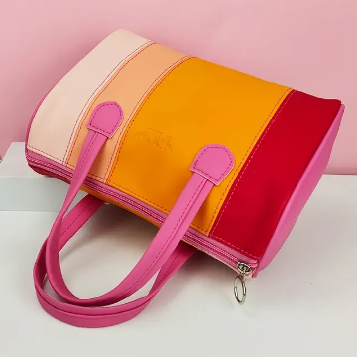 Sac à Main Femme Coloré – Design Médecin en Cuir PU, Tendance et Original