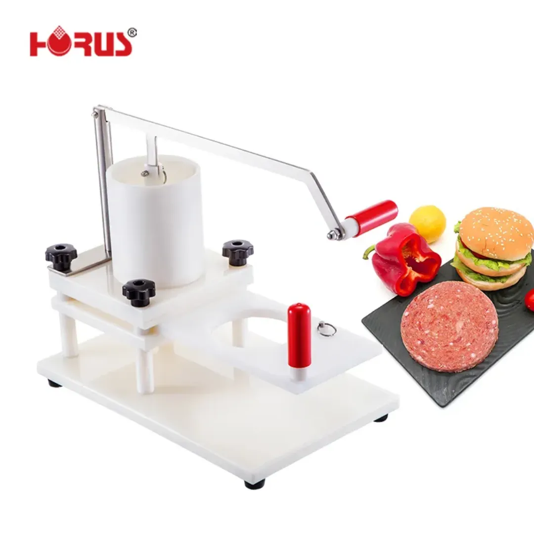 Presse à Steak Haché Manuelle Professionnelle 55mm - Fabrication de Burgers et Boulettes Facile