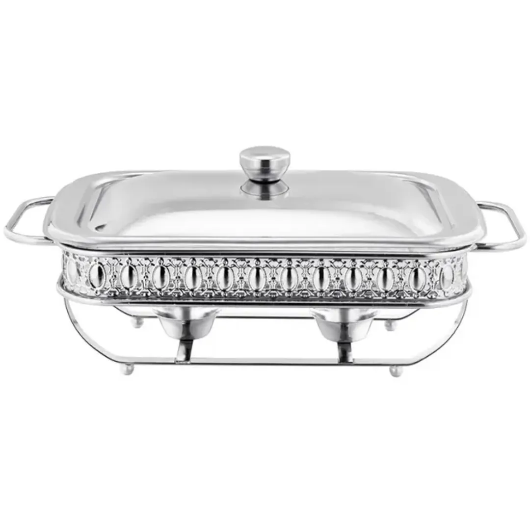 Chafing Dish Rectangulaire Argenté Armain 2L - Récipient