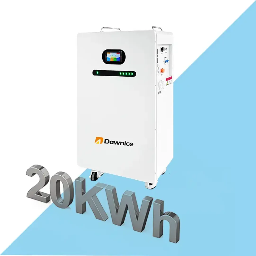 Batterie Mobile Haute Capacité 51.2V 410Ah (20.99kWh) - LiFePO4, Écran Tactile, WiFi, Bluetooth, Disjoncteur et Roulettes